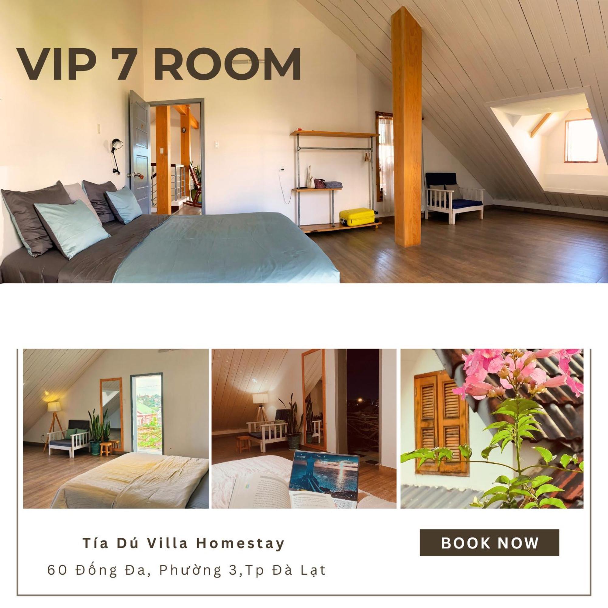 Tia Du Villa Homestay Đà Lạt Ngoại thất bức ảnh