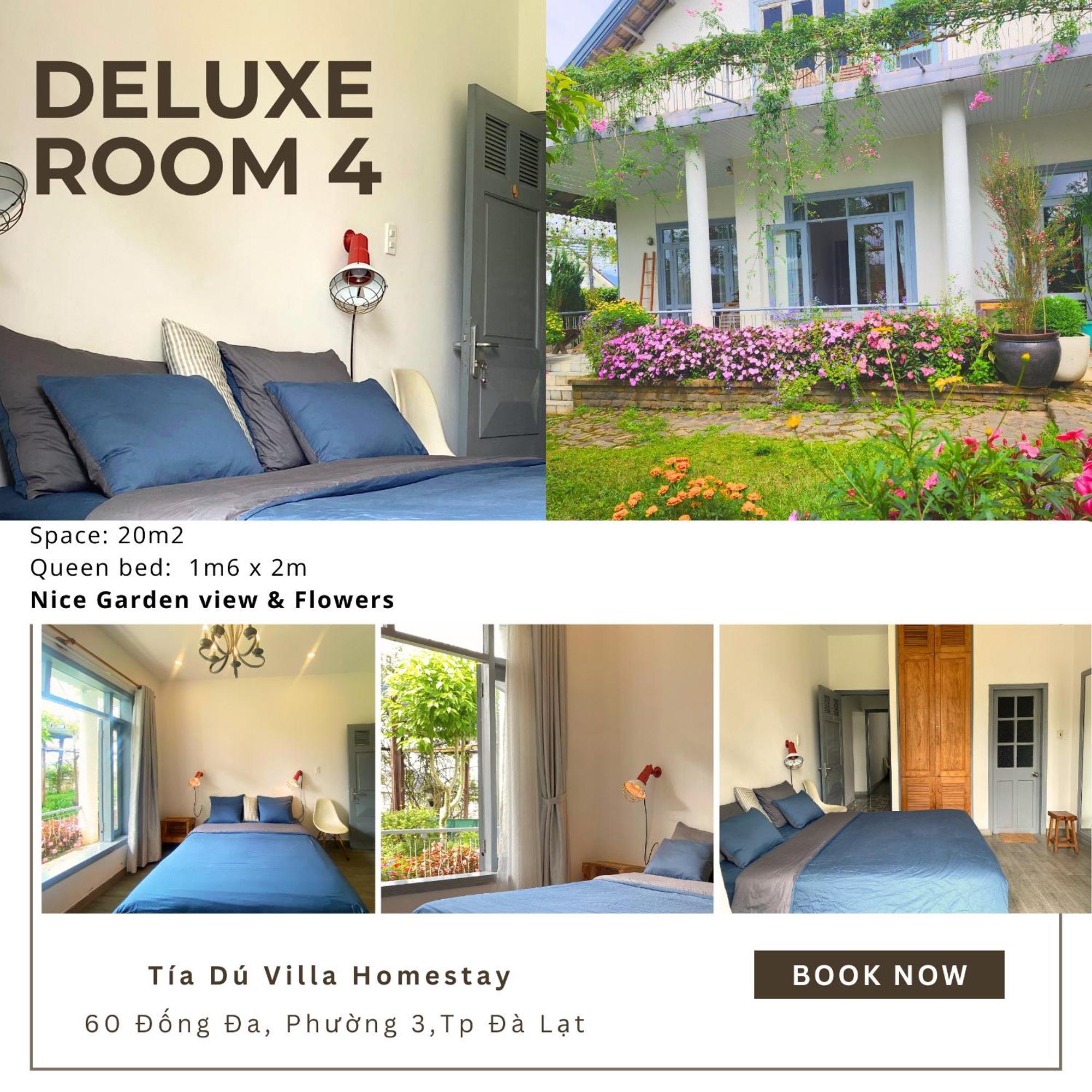 Tia Du Villa Homestay Đà Lạt Ngoại thất bức ảnh